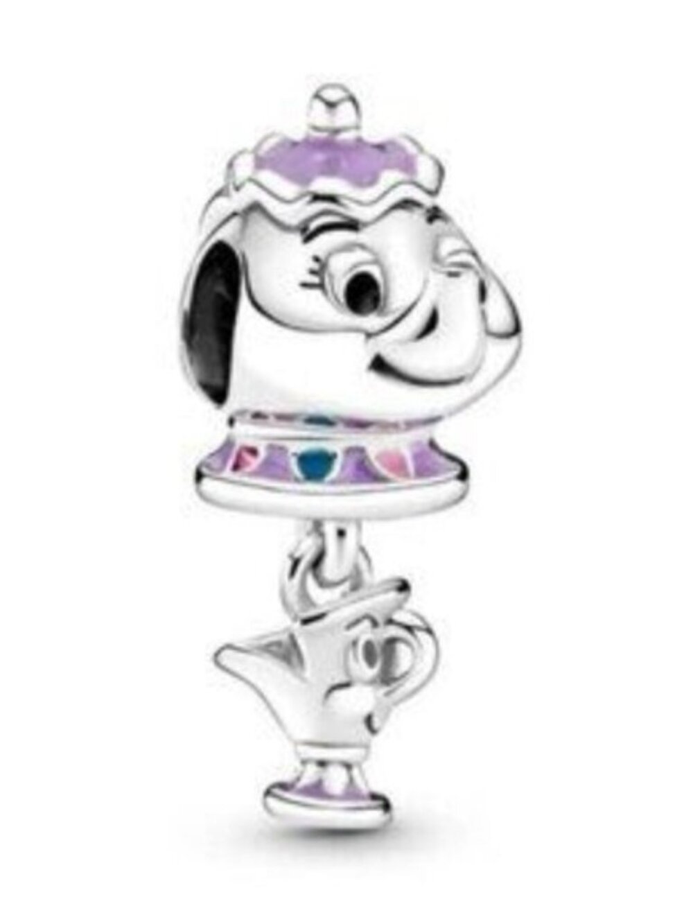 Disney Lumiere & Cogsworth Dangle